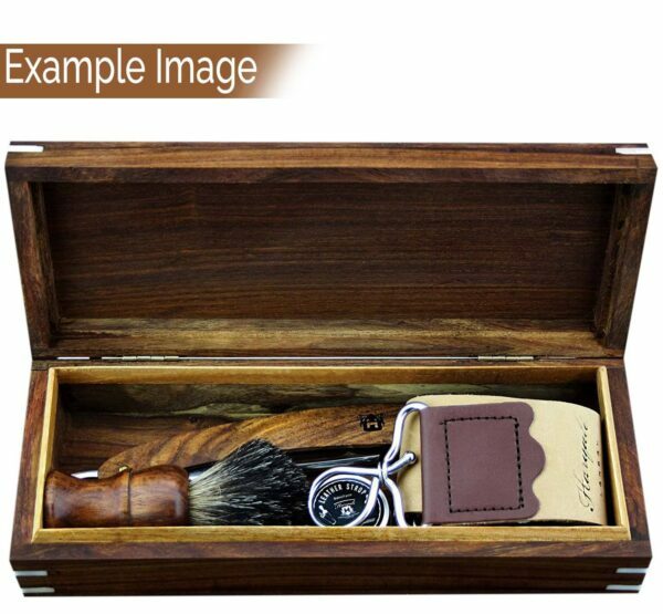 Haryali London Wooden Box for Travel and Keep your Shaving Accessories Safe - HARYALI LONDON