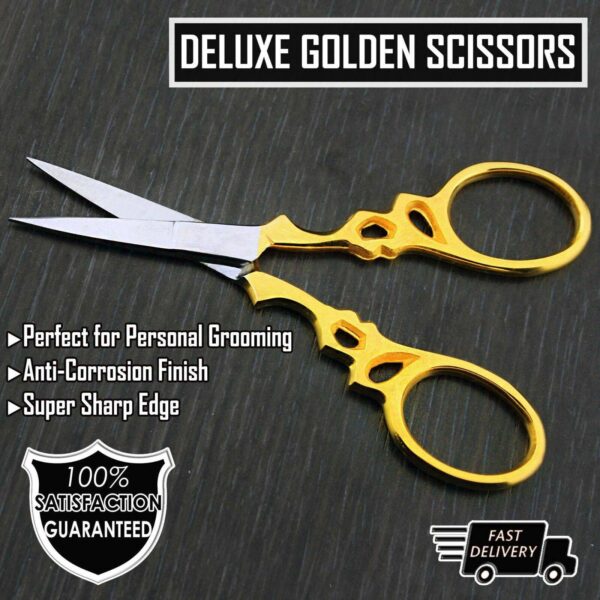Gold Embroidery Scissors Perfect Scissor for Embroidery Work - HARYALI LONDON