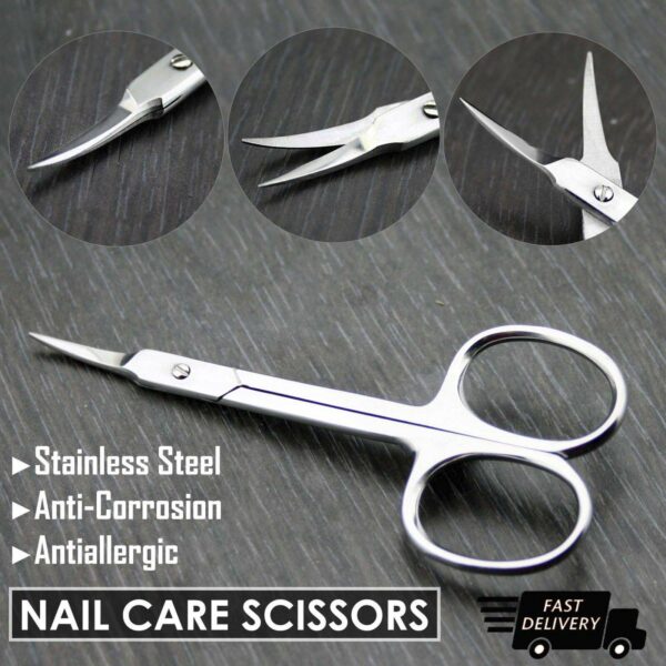 Super Sharp Cuticle/Nails Scissor Stainless Steel Made Scissors - HARYALI LONDON